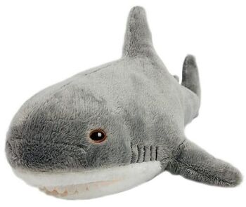 5278495 мягкая игрушка "Акула Чагги" 43 см цвет серый